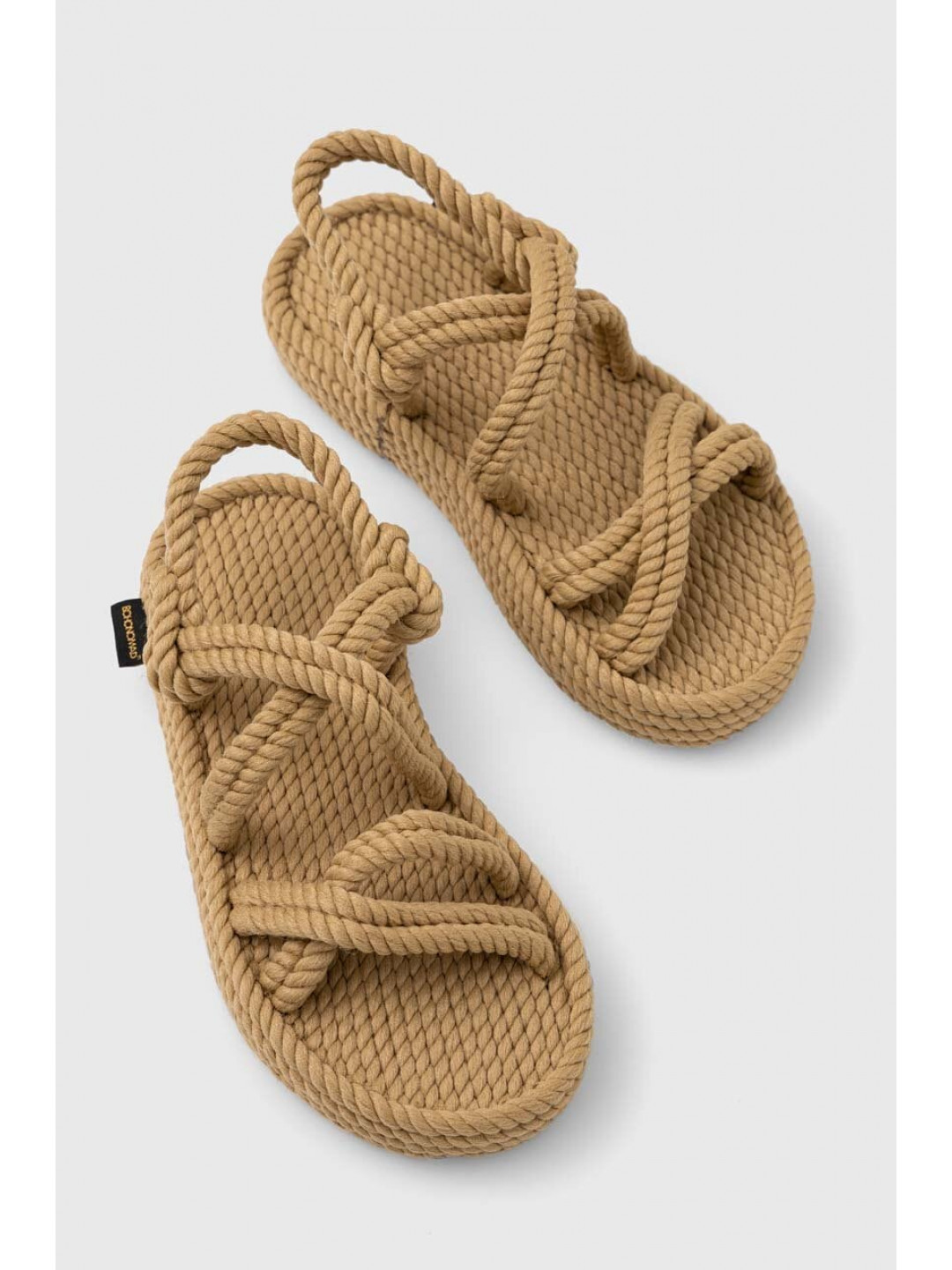 Sandály Bohonomad Tahiti dámské béžová barva TAH 0012 PRS